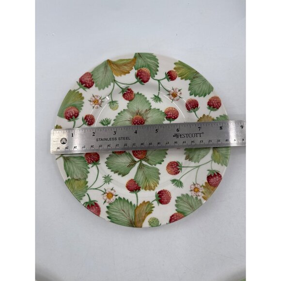 Royal Stafford Fine Earthenware Salad Plate Set Of 4 Wildberry 7.5" Diameter - Picture 4 of 4